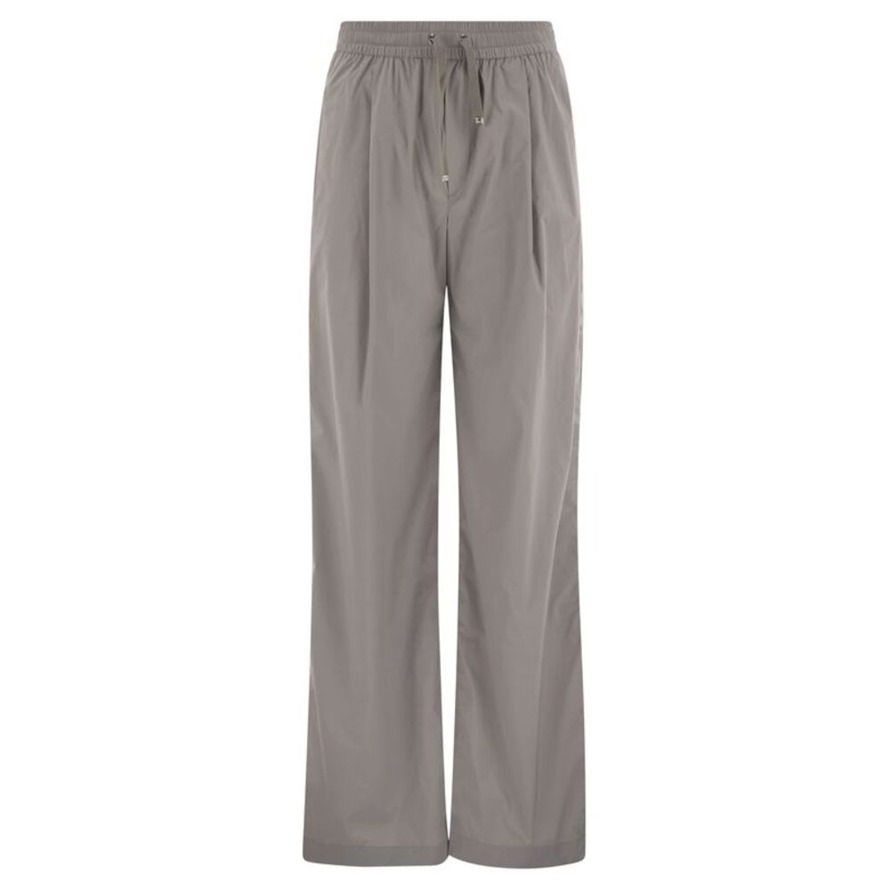 Herno Women Stretch Nylon Trousers
